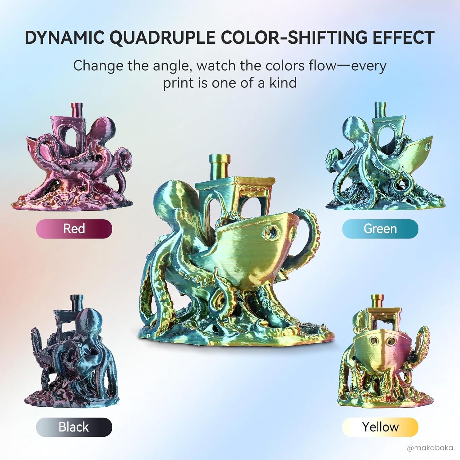 [BUY 6 PAY 4]JAYO 1.1KG PLA Meta PETG SILK PLA+ ABS 3D Printer Filament 1.75mm