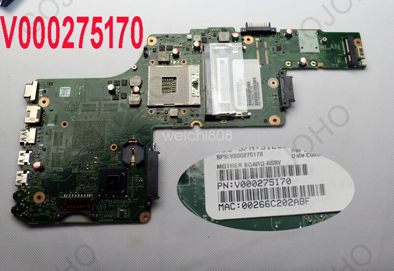 For Toshiba Satellite C850 C855 L850 L855 S855 SLG8E Motherboard V000275170