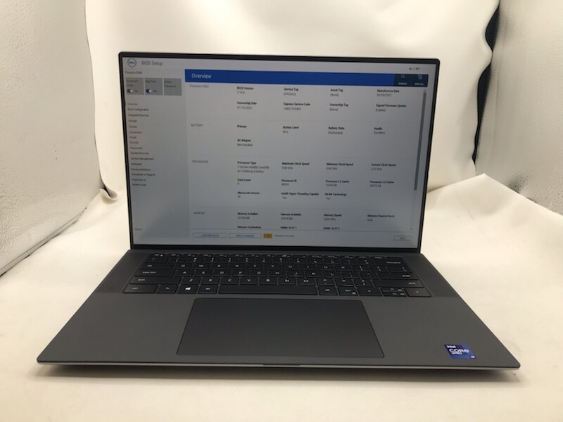 DELL PRECISION 5560 15.6″ i7 32GB RAM 512GB SSD *GRADE D*