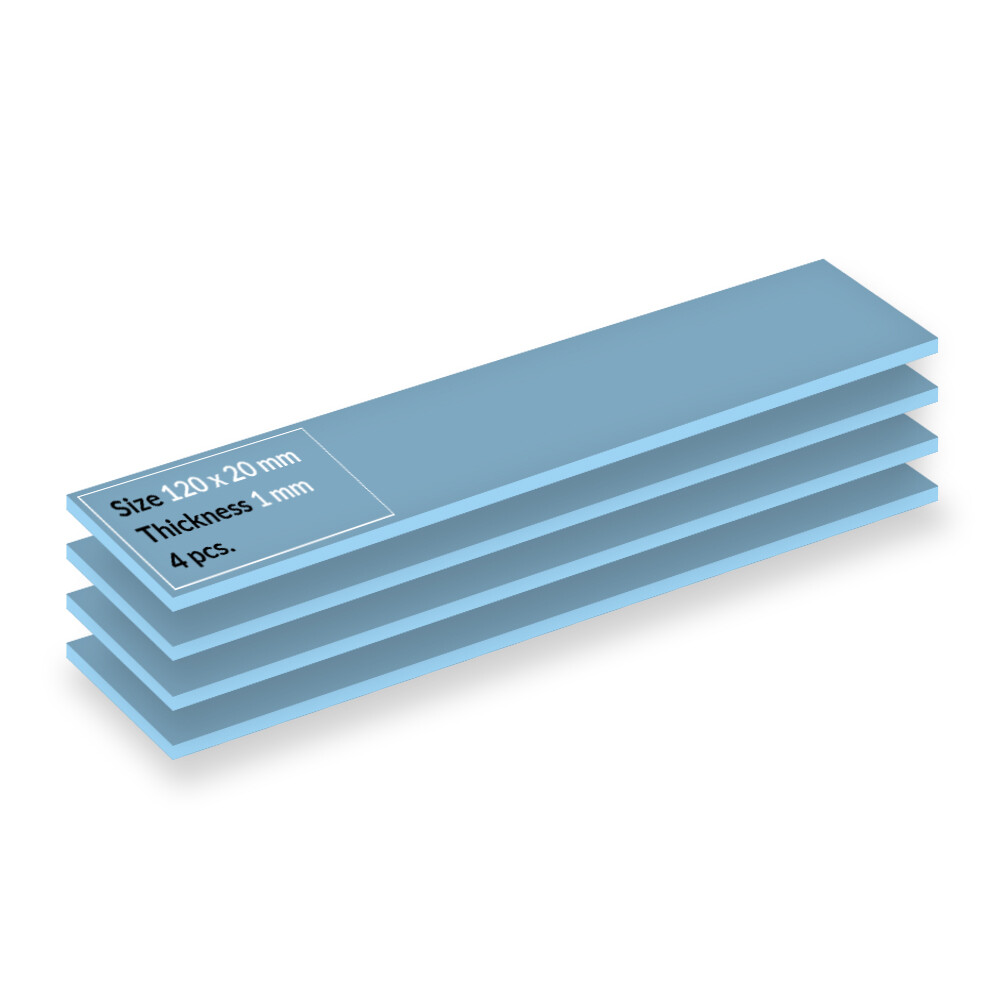 ARCTIC TP-3 Premium Performance Thermal Pad 120x20x1.0mm (4 Pack) Conductive