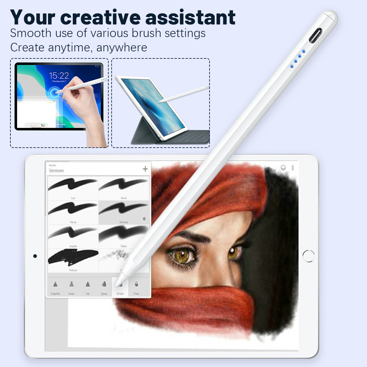 Universal Stylus Pen for Apple iPad Pro Mini Air iPhone & Android Phone &Tablets