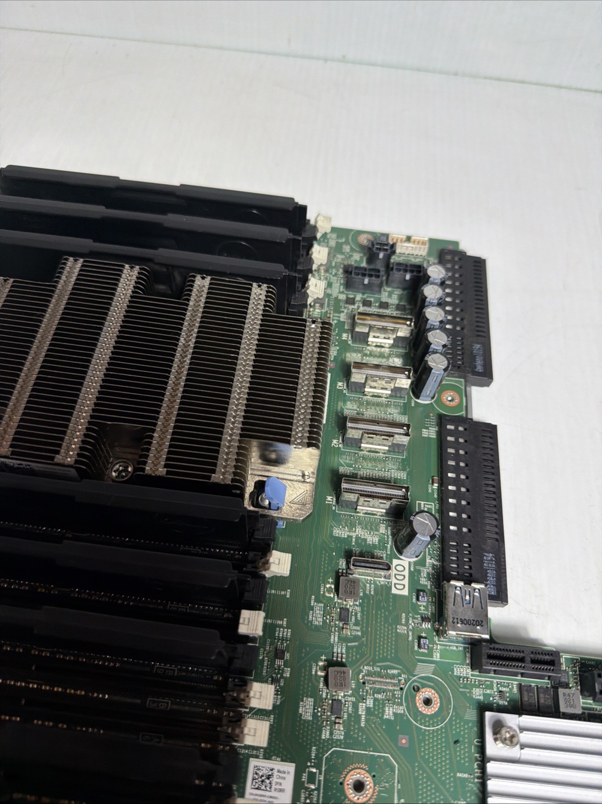 Dell Dual DDR4 Server Motherboard PowerEdge R640 LGA3647 0H28RR w Heatsink/Plate
