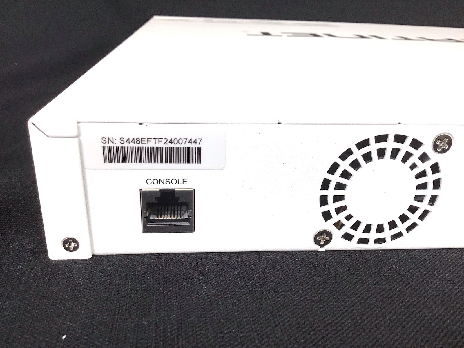 Fortinet FortiSwitch 448E-FPOE 48-port Ethernet Switch New Open Box Never Used