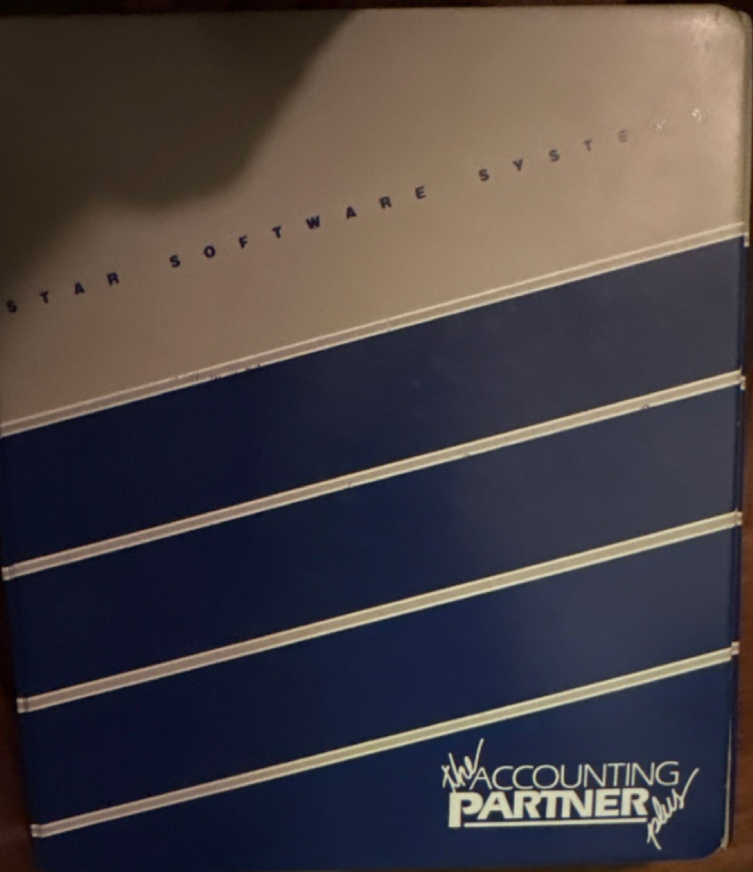 Star Software Systems The Accounting Partner User Manual Vintage