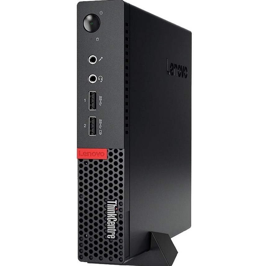 Lenovo ThinkCentre M710Q Tiny Computer i3-7100T 8GB 256GB SSD Windows 10 Pro