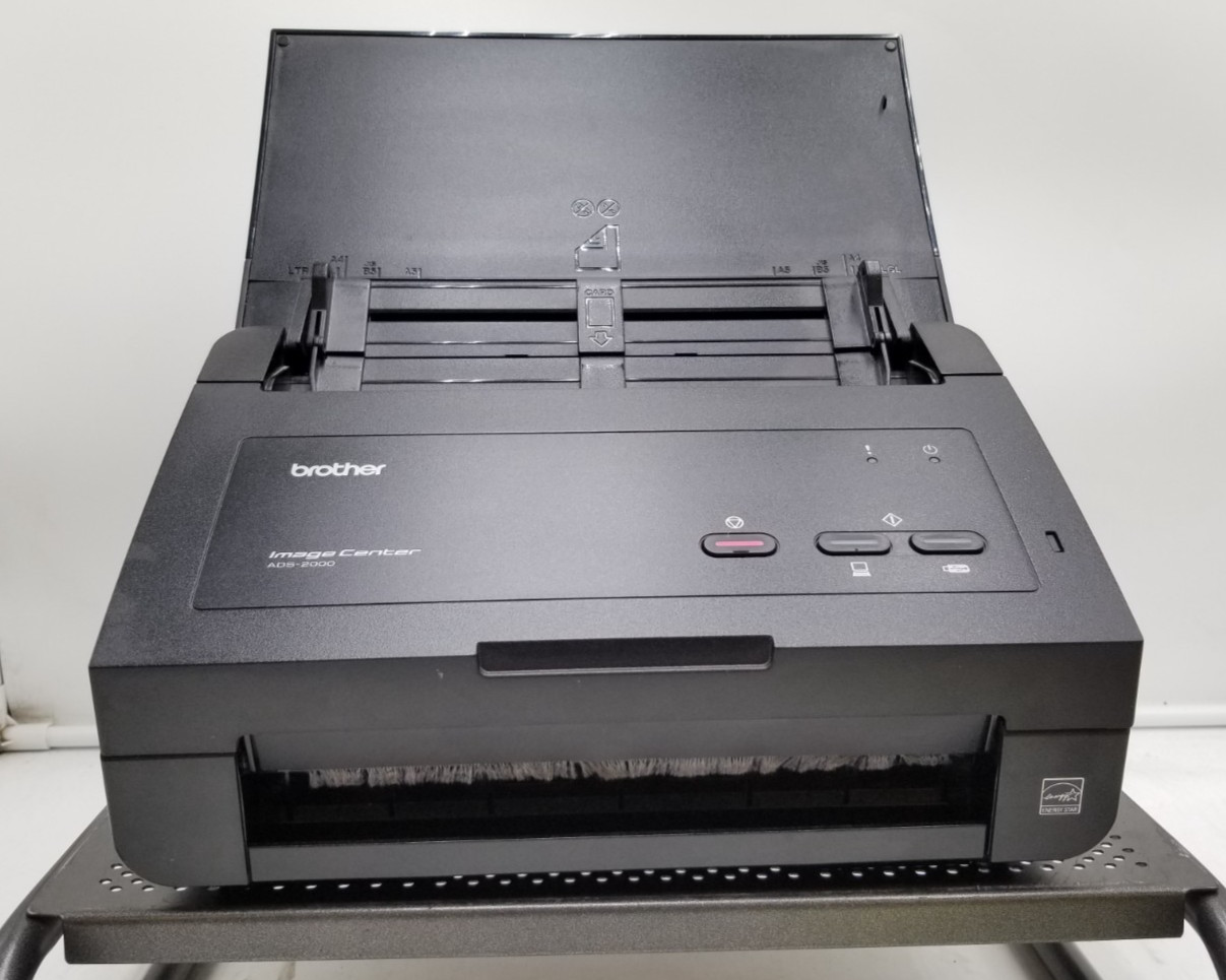 Brother ImageCenter ADS-2000 Desktop Document Scanner w/Power Cord