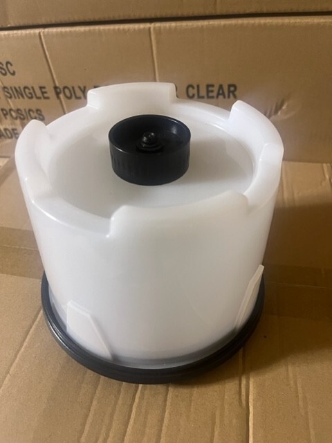 2 PCS 50-Disc Heavy Duty Cake Box /Spindle, White/Black PSC120WHT FREE SHIPPING