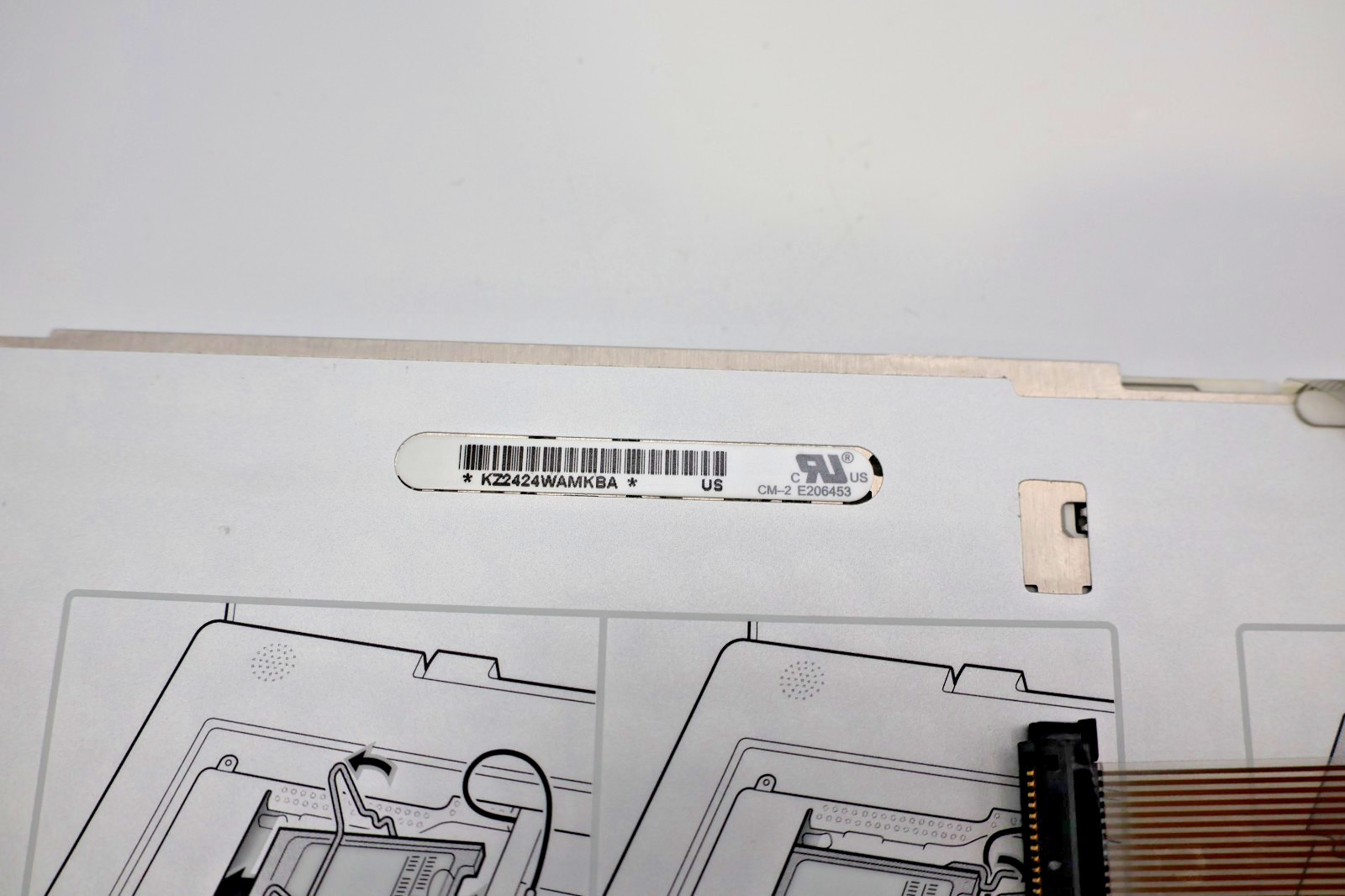 iBook G3 12″ Keyboard 2004 800MHz~Mid 2005 1.33GHz 922-6132 922-6901 922-6638