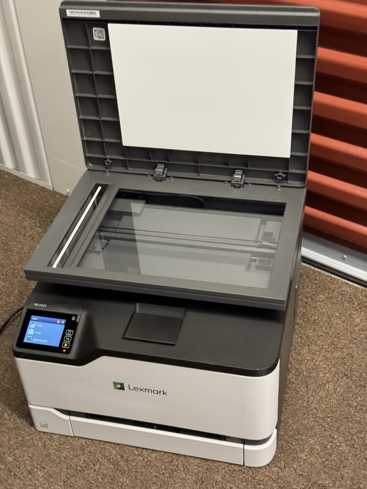 Lexmark MC3224dwe Color Laser All-In-One Printer, Pg: 4 Only, Testing Pages Only