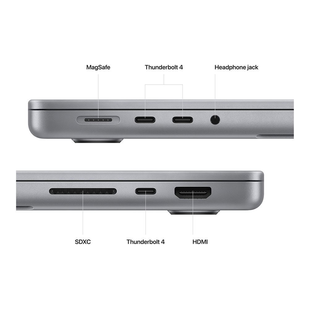 2023 MacBook Pro M2 Max 3.68Ghz 12 CPU/30 GPU 14″ 32GB RAM 1TB SSD Gray A2779