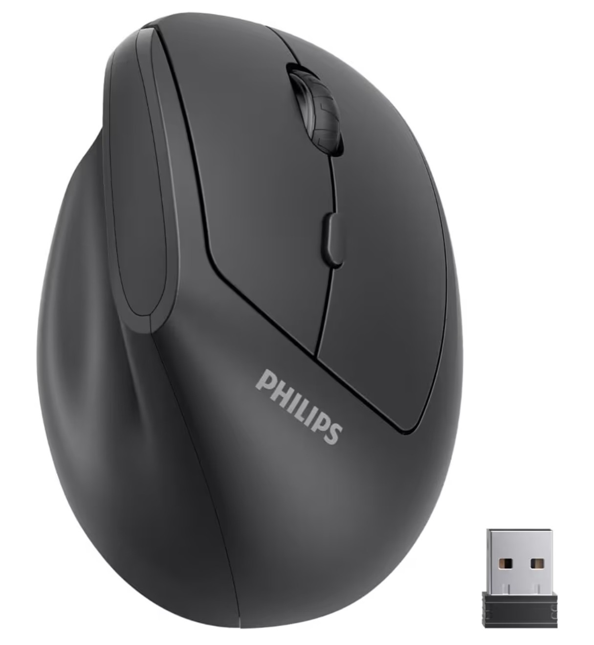 PHILIPS SPK7628 Ergonomic Mouse – Vertical Mouse 800/1200/1600 Adjustable B40
