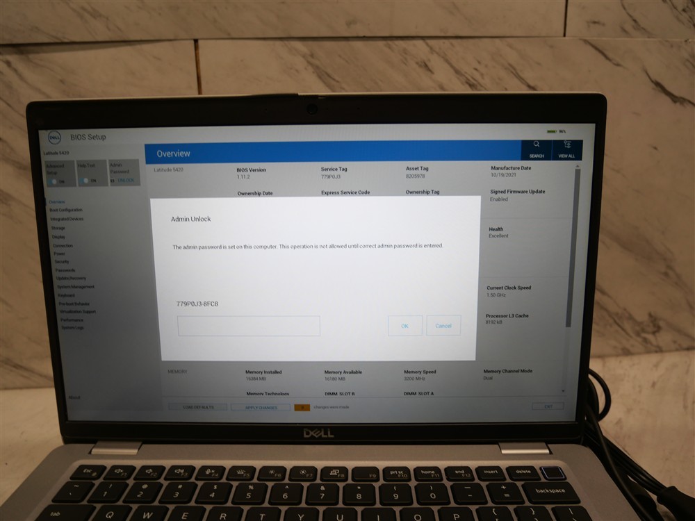 DELL LATITUDE 5420 14″ Laptop i5-1145G7 11gen 8GB RAM w/ EXCELLENT BATTERY!