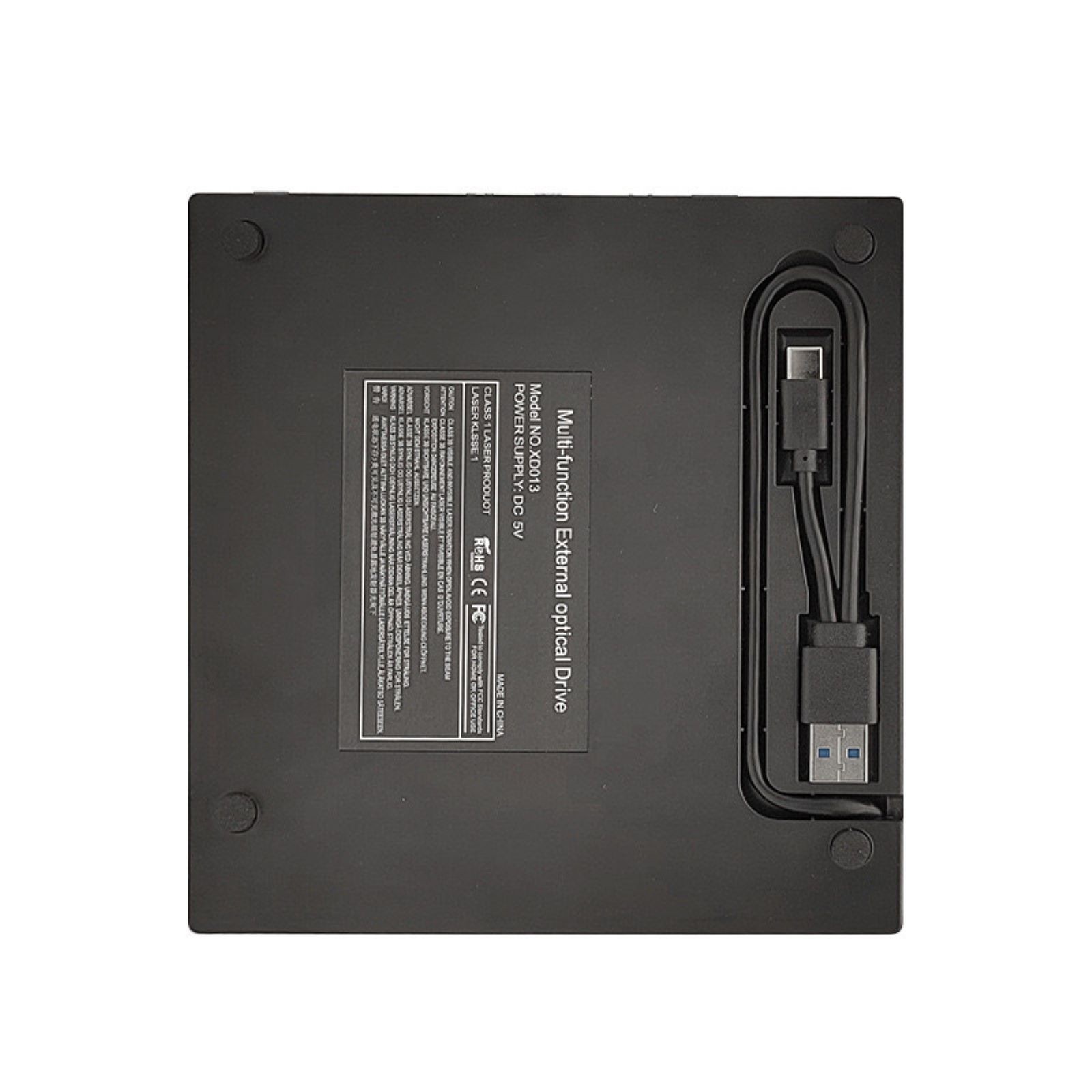 New Plug-and-Play External CD DVD Drive PC Laptop Burner Reader Writer USB 3.0