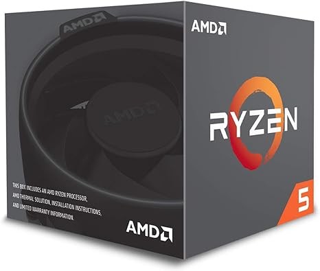AMD Ryzen 5 1600 65W AM4 Processor with Wraith Stealth Cooler – YD1600BBAF