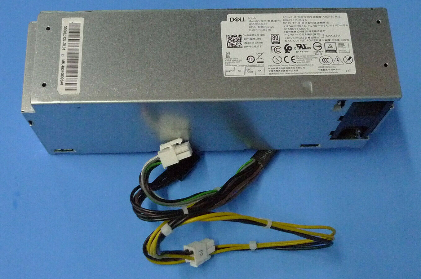 Genuine Dell Optiplex XE3 SFF 300W Power Supply H300EGS-00 J82T5