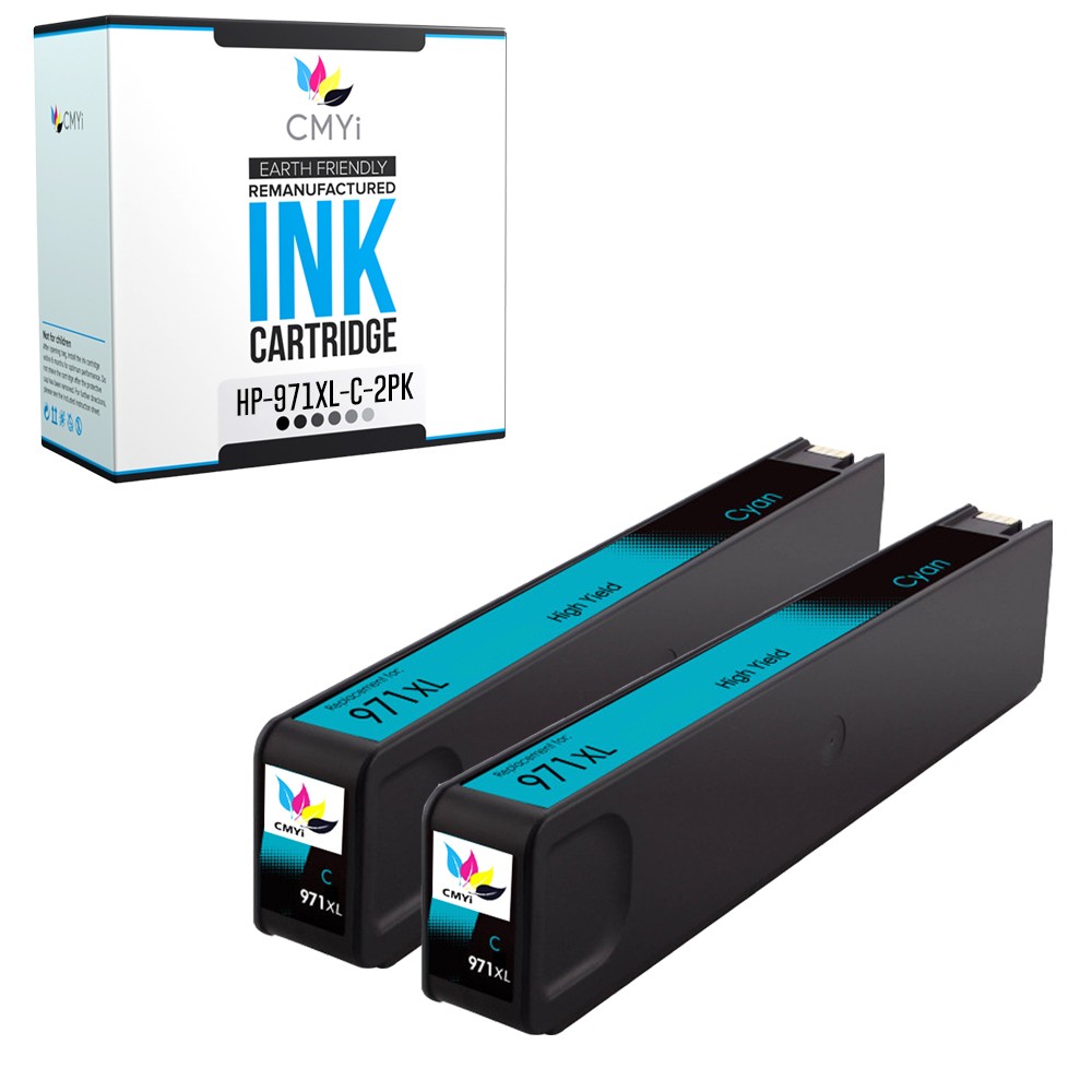 Black Color Ink Cartridges Lot for HP 970XL 971XL for OfficeJet Pro