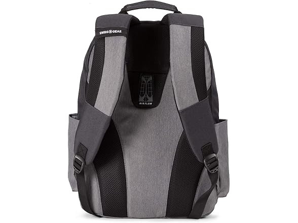 SwissGear 2789 Laptop Backpack Grey Black 17.75 Inch New With Tags