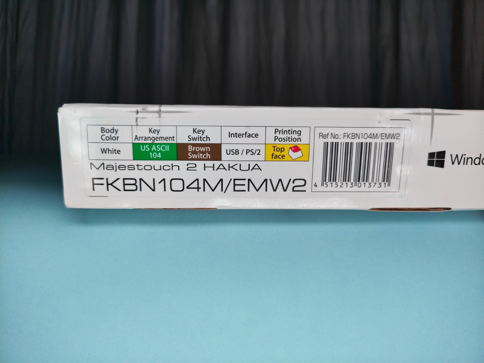 Filco Majestouch 2 HAKUA, Cherry MX Brown Tactile – Wired Mechanical Keyboard