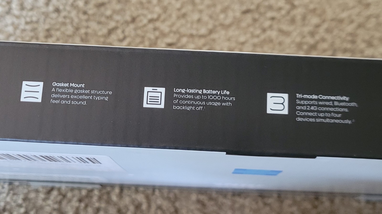 NEW Open Box NuPhy Node 100 Tri-Mode Wireless Mechanical Keyboard High Profile