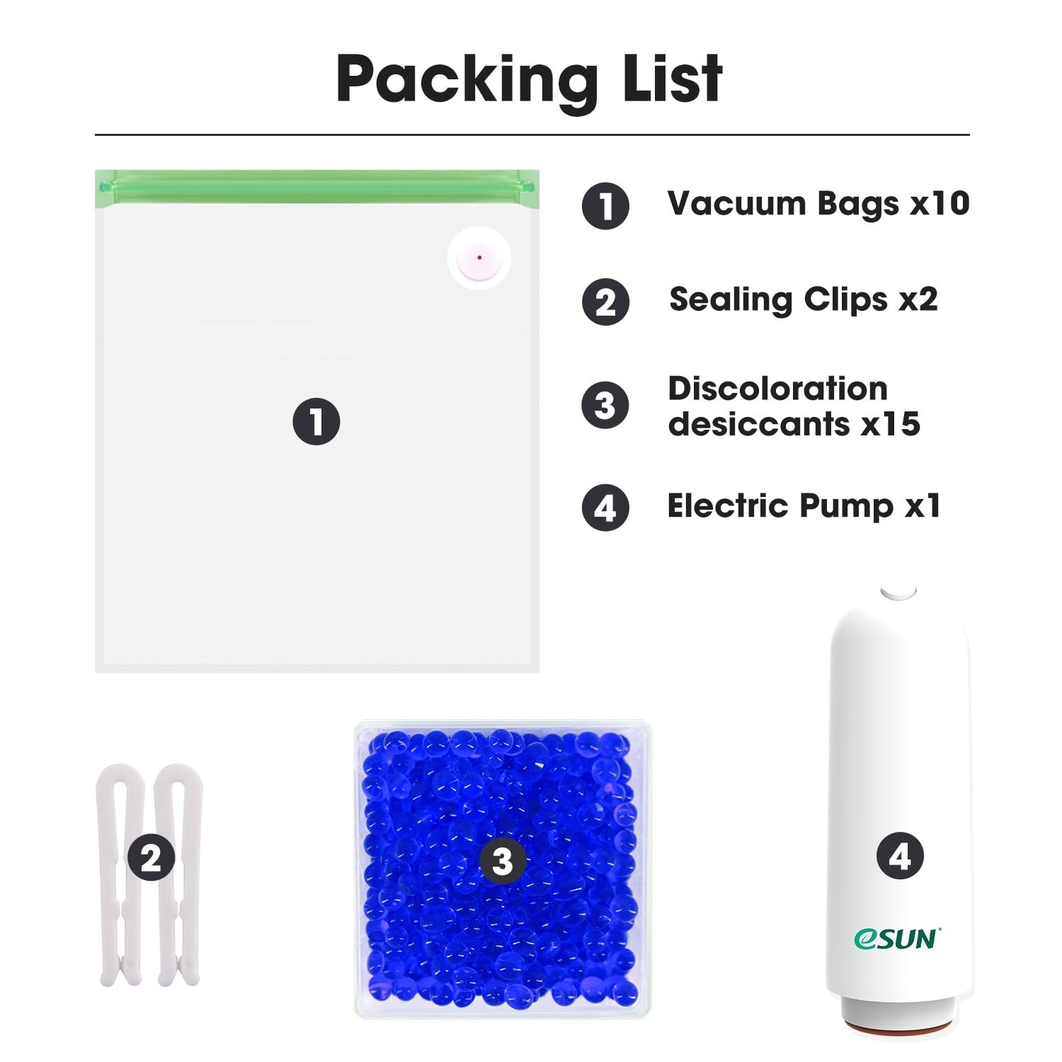 Pro 2 Vacuum Storage Kit for 3D Printing Filaments – Dust & Humidity Resistant