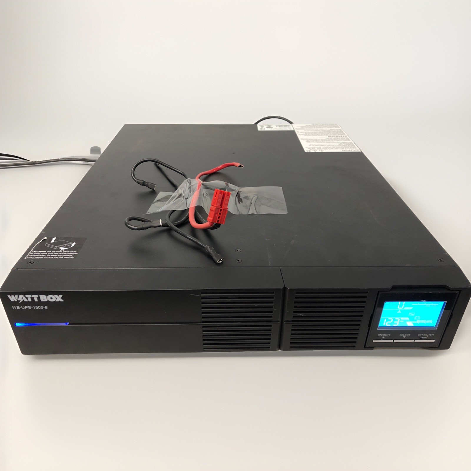 WattBox WB-OVRC-UPS-2000-1 Rackmount UPS LCD 2000VA/2000W (Needs Batteries)