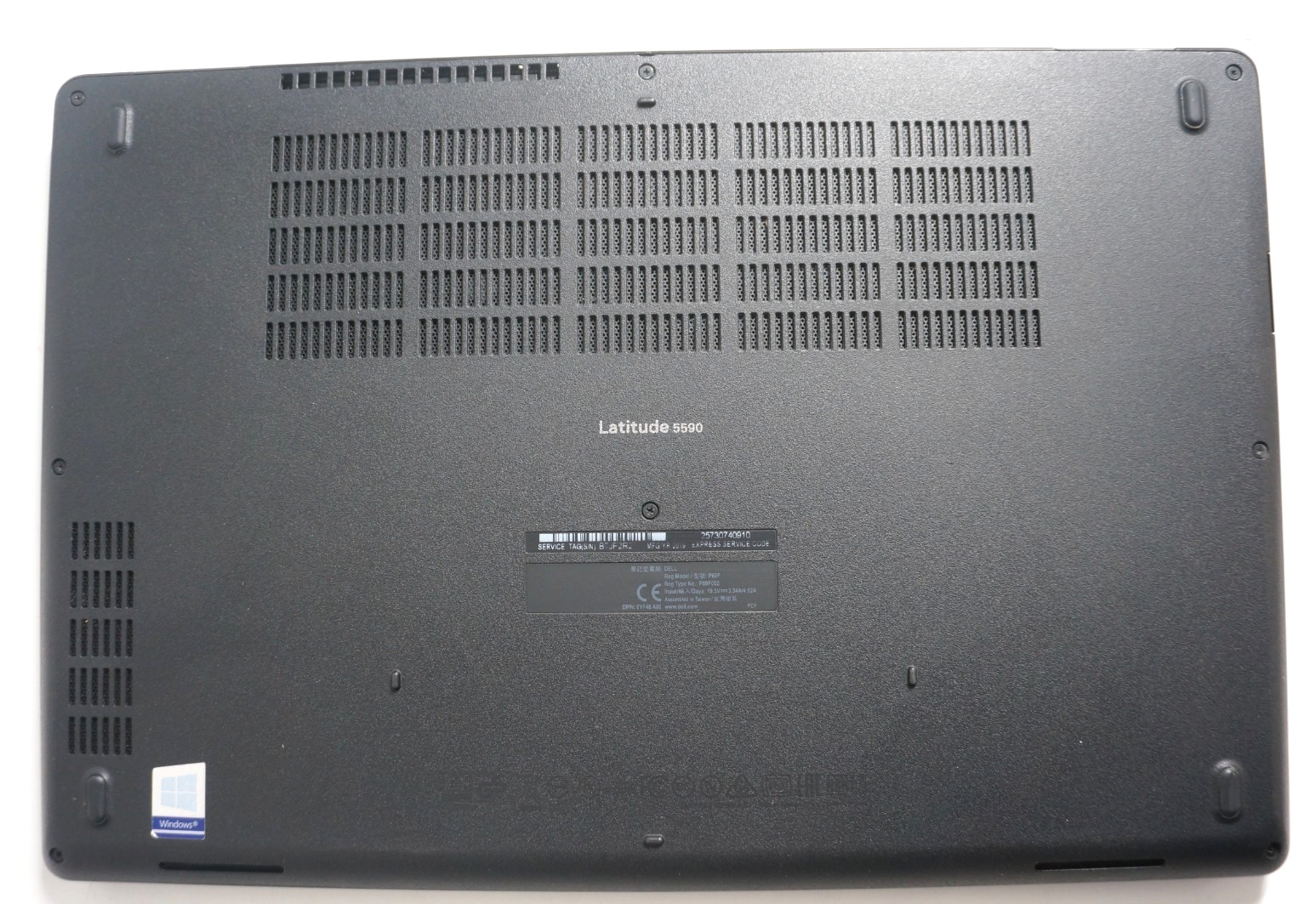 Dell Latitude 5590 Intel Core i7-8650U @1.90GHz 16GB RAM -No HD/No OS/No Battery