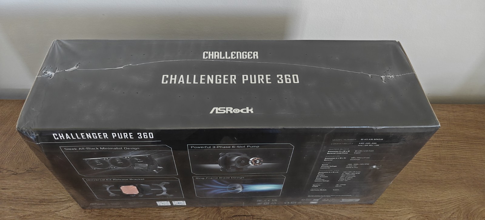 AsRock Challenger Pure 360 AIO Liquid CPU Cooler