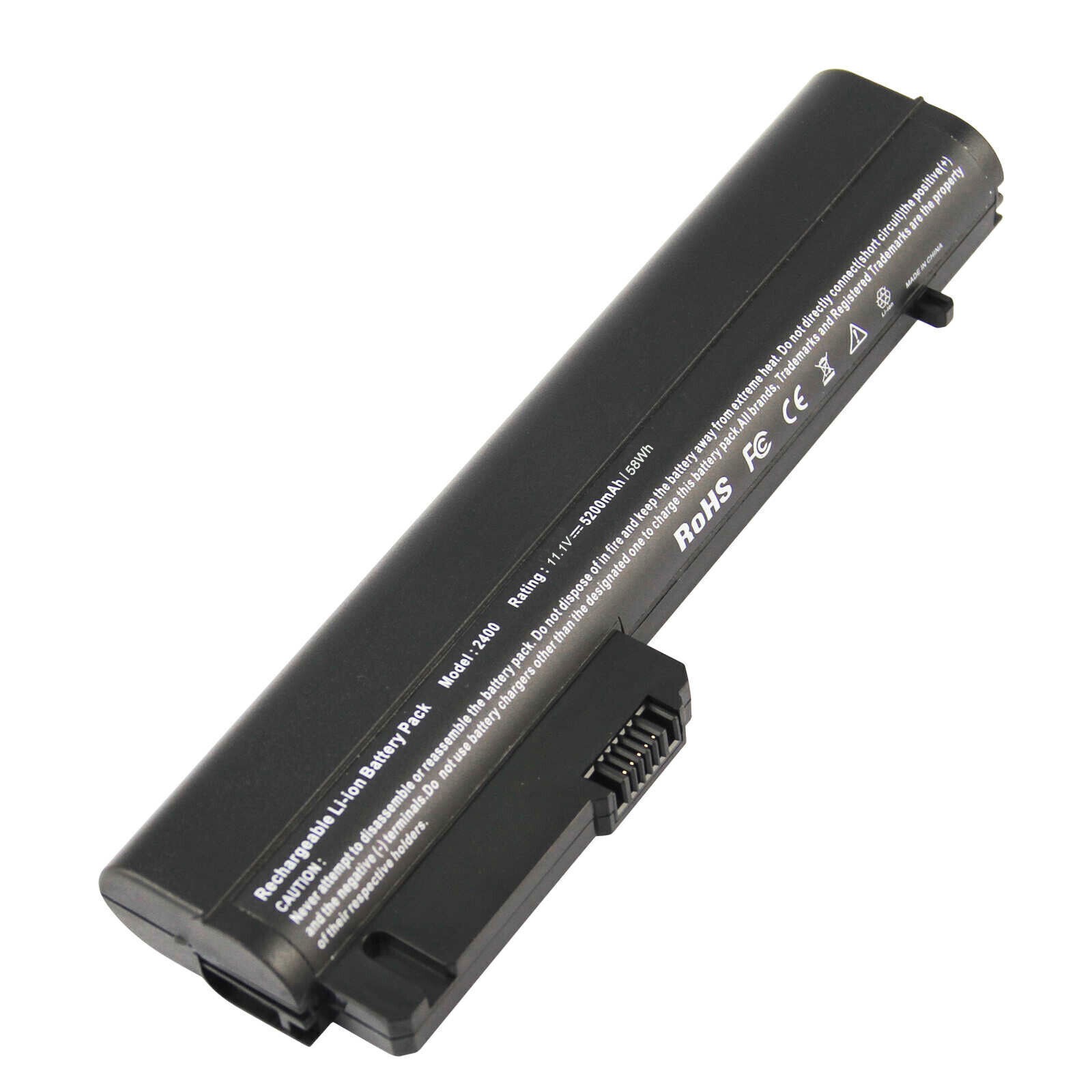 Battery for HP EliteBook 2530p 2540p COMPAQ NC2400 2400 2533t HSTNN-FB22 EH767A