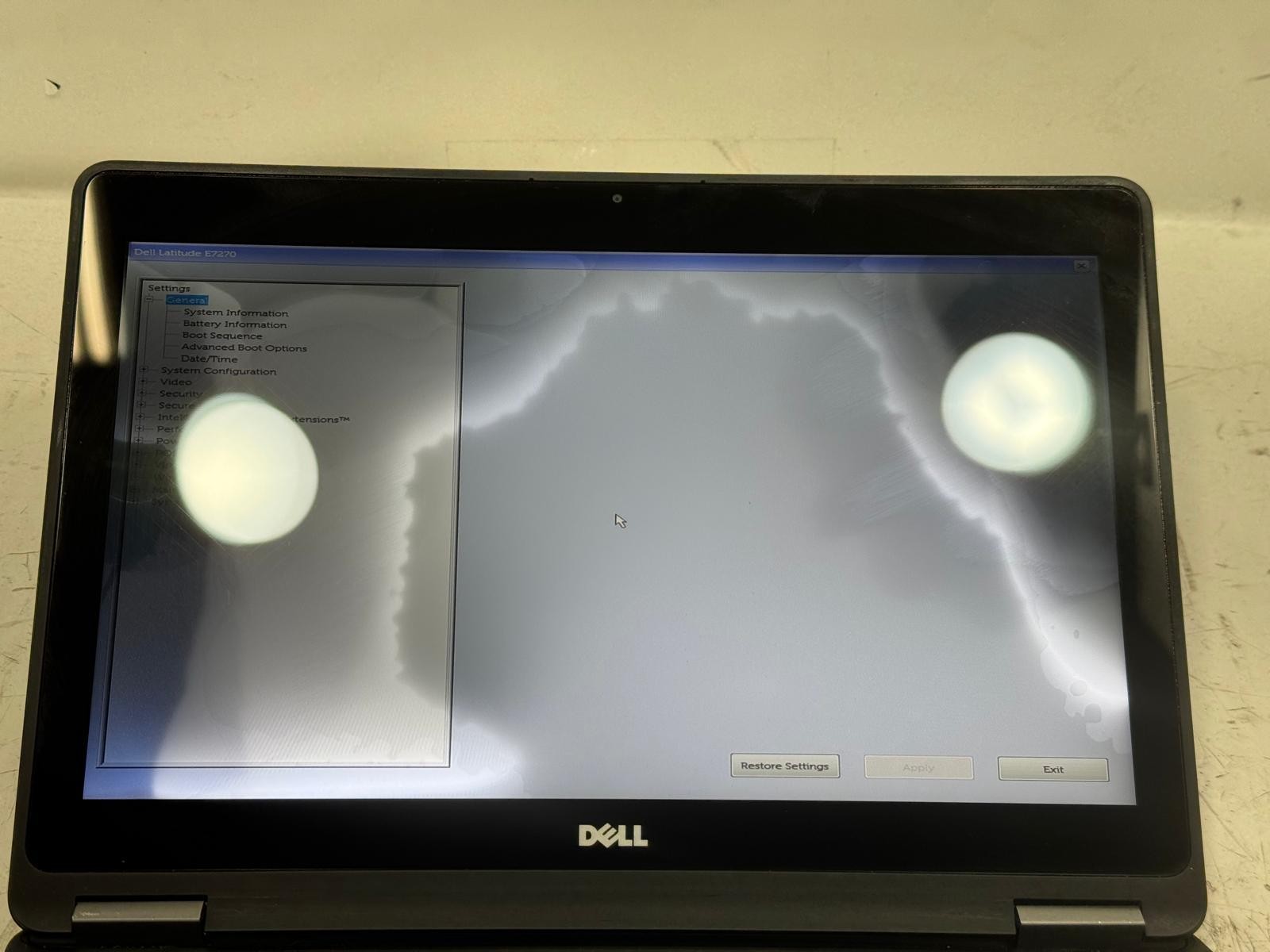 Dell Latitude E7270 Core i7-6600U 8GB RAM NO ( HDD,OS,Battery)