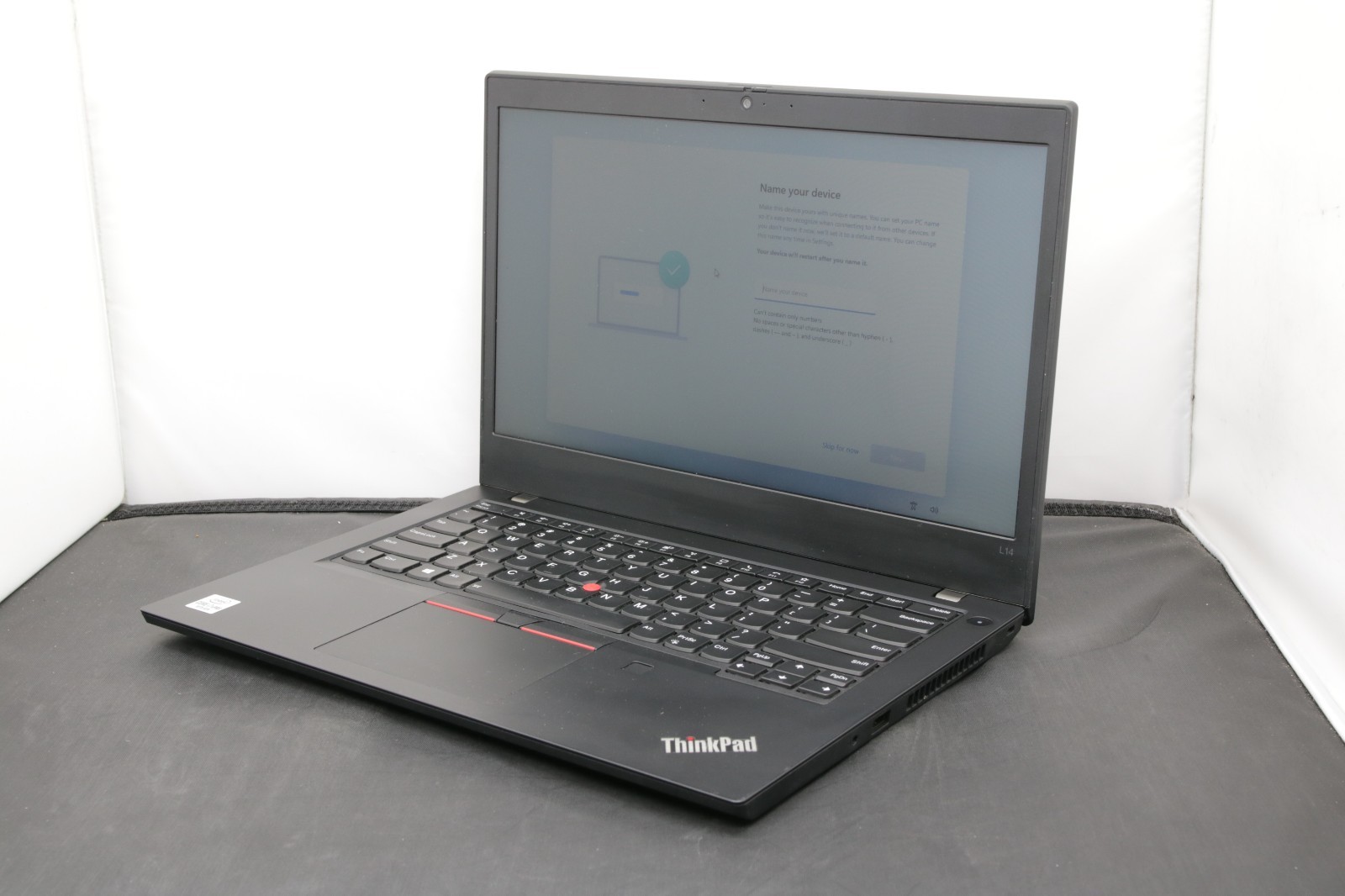 Lenovo ThinkPad L14 Gen 1 – i7-10610U – 256GB, 16GB, Windows 11 +Adapter
