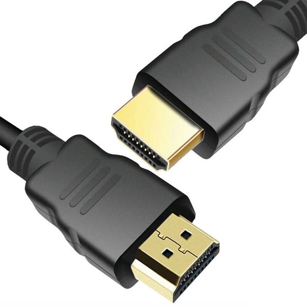 6ft HDMI to HDMI Cable – 4K Ultra HD, Gold-Plated, Durable, Long-Lasting