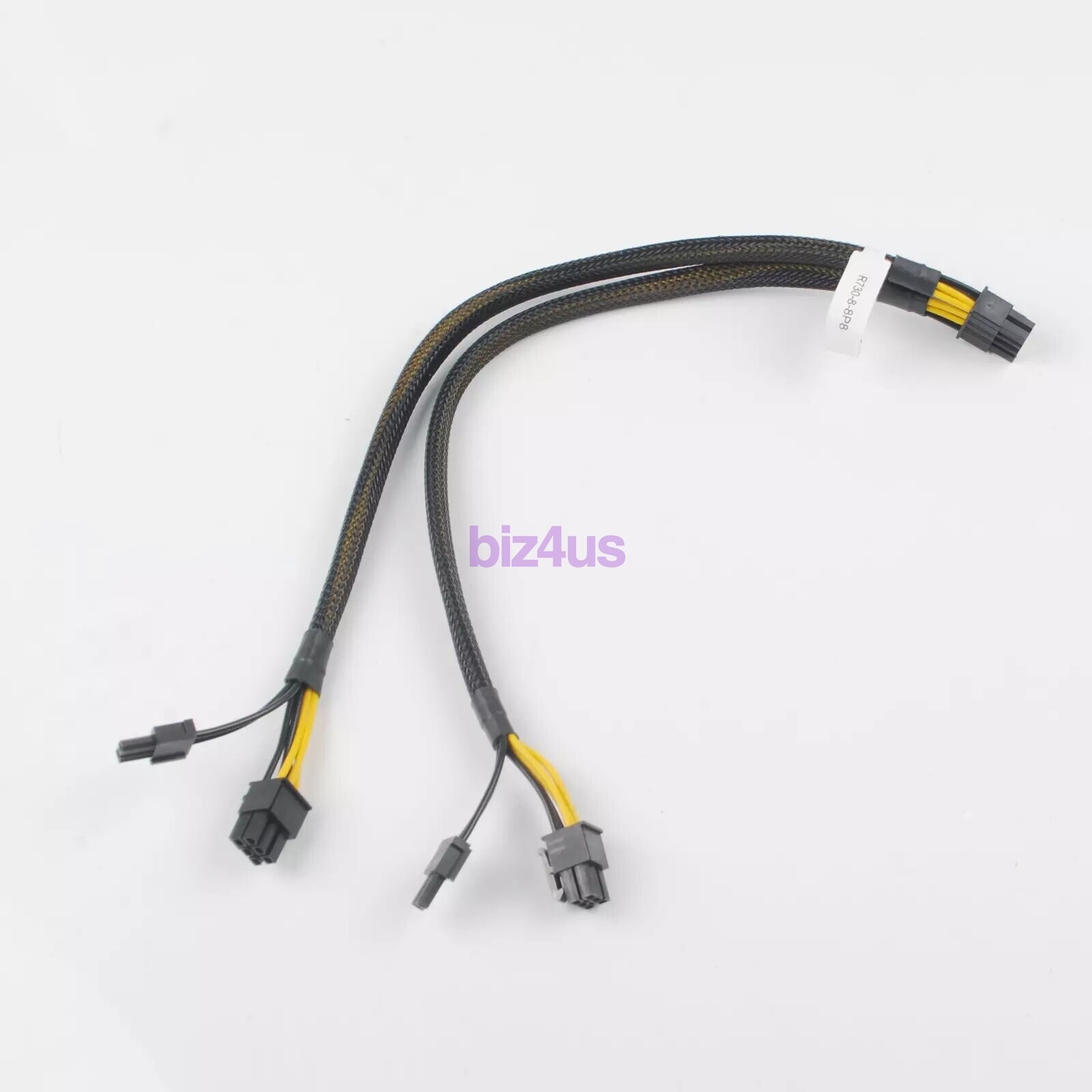 8pin to Dual 8pin(6+2) PCI-E GPU Video Card Power Cable For DELL R720 R730 35cm