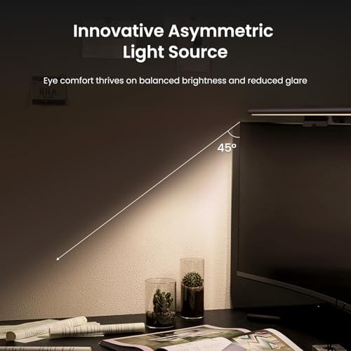 Monitor Light Bar, Computer Monitor Lamp, 250LM No Glare Eye-Care LED Screen