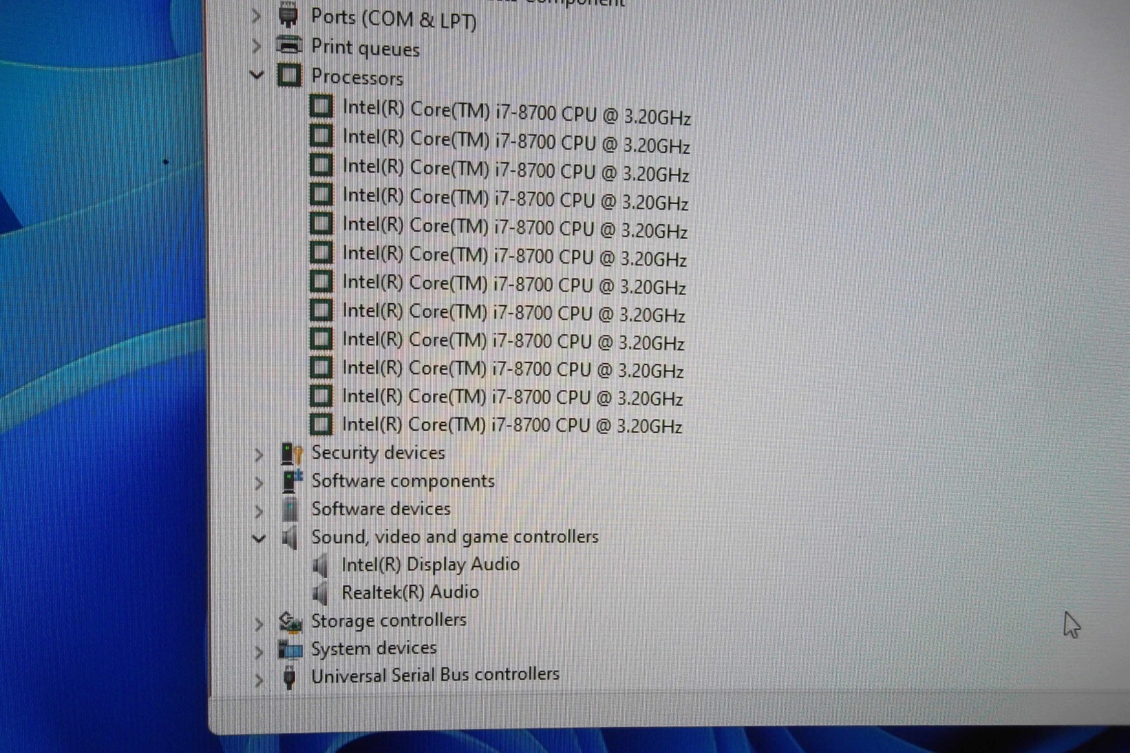 Dell Optiplex 7460 24″ AIO Intel Core i7-8700 3.2GHz 16GB Webcam 512GB SSD Wi-Fi