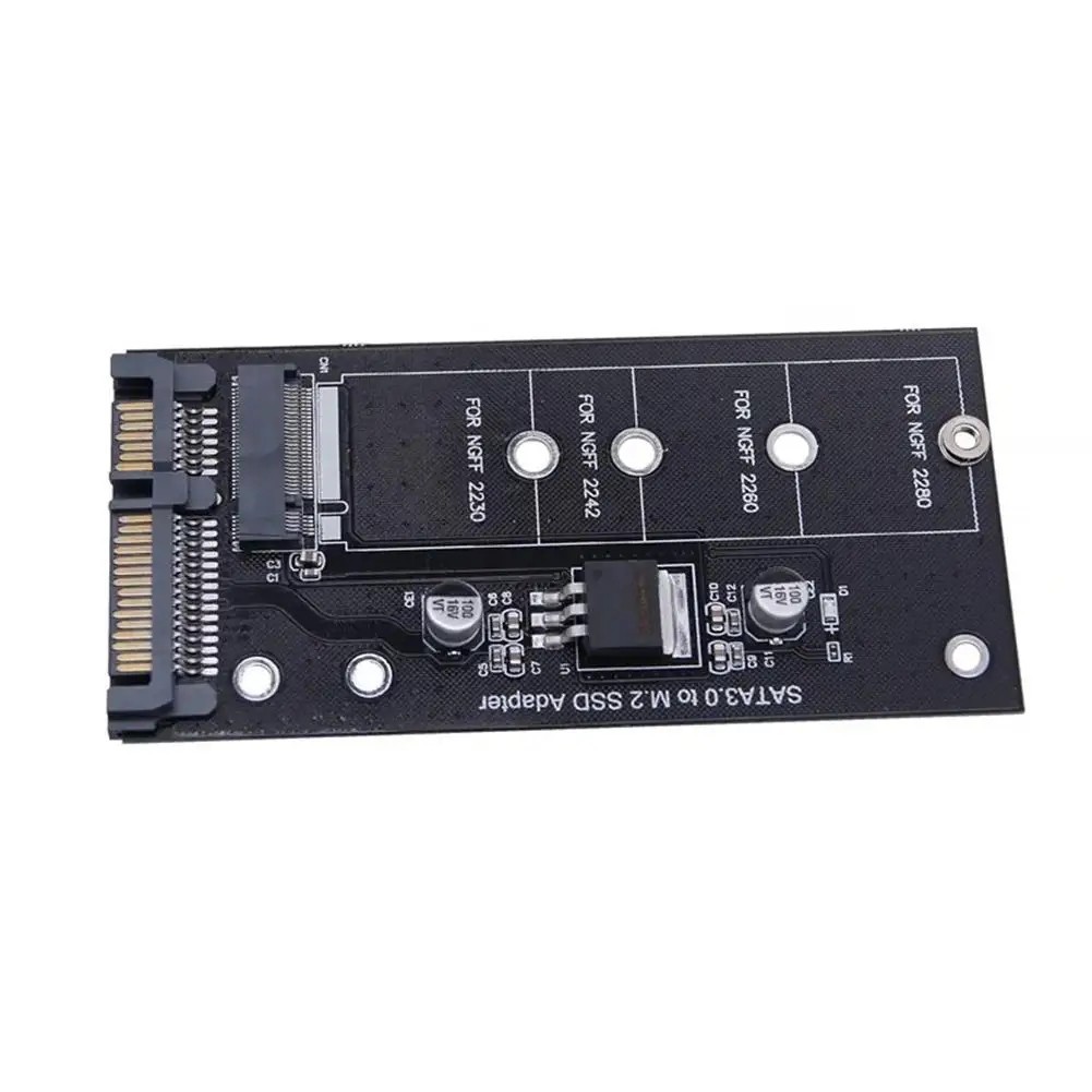 M2 To SATA3 Adapter Card High Efficiency SATA M.2 SSD Convert Adapter Card SSD