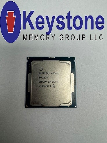Intel Xeon E-2224 SRFAV 3.40GHz 8MB 4-Core LGA1151 Socket CPU *km