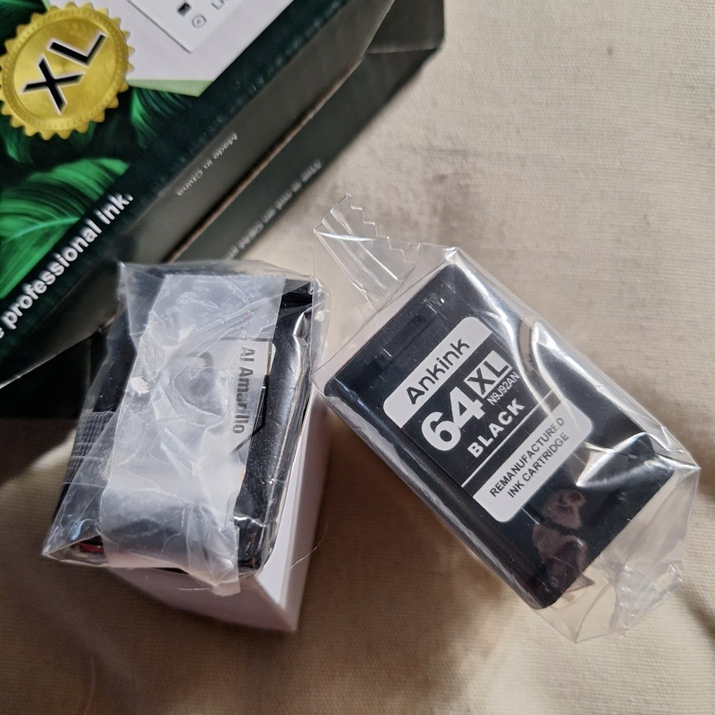 Ankink 64XL 1-Pack Black Ink Cartridges (box said 2 pack, but only 1 please read