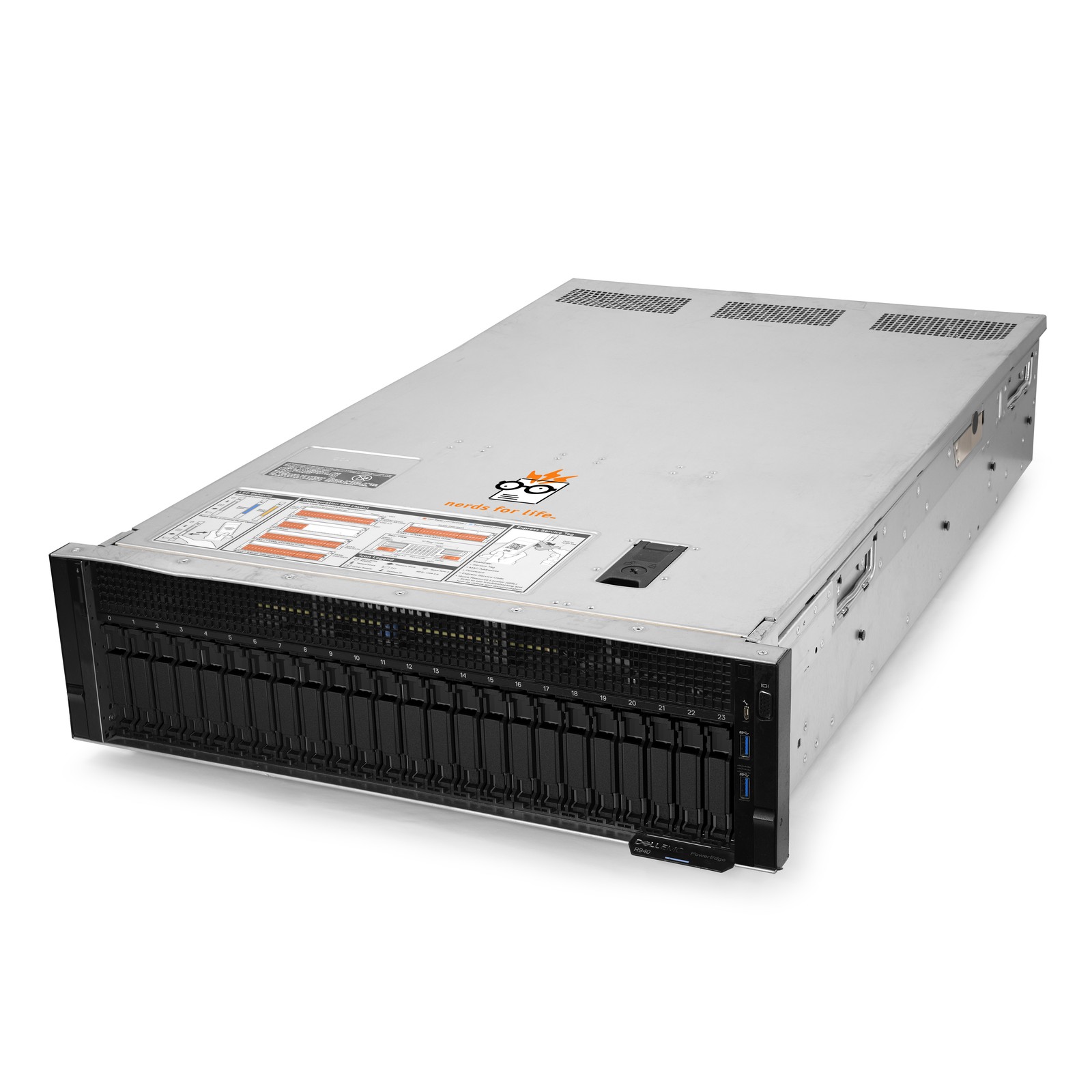Dell PowerEdge R940 24B Server 4x 2.40Ghz Intel Xeon Gold 6148 80-Core 64GB RAM