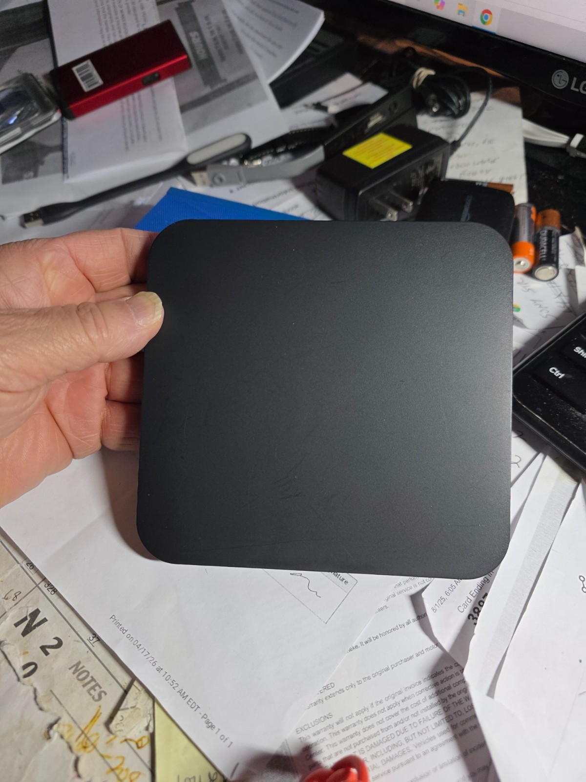 External Drive DVD Writer & Playback, Ultra Slim- LG SP80NB80