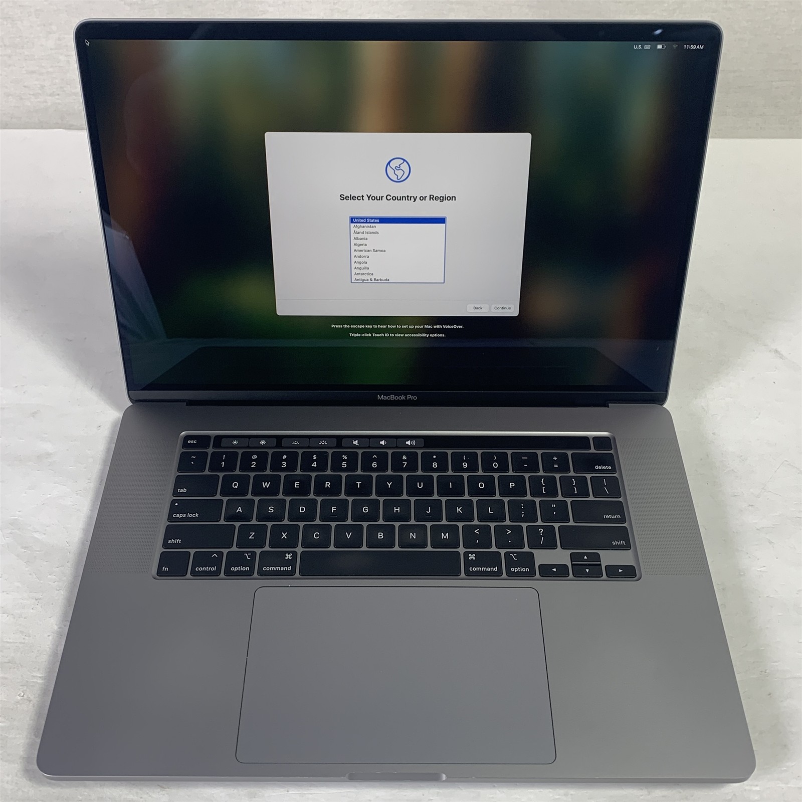 Apple MacBook Pro A2141 (2019) 16″ Laptop Core i9-9980HK 2.3GHz 16GB – 500GB SSD