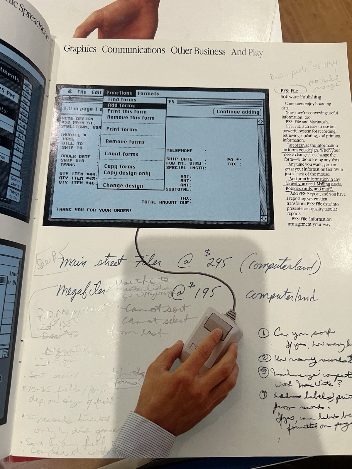 LOT Apple Computer 1980s Macworld Steve Jobs ‘84 Buyer Guide Marketing MediaREAD