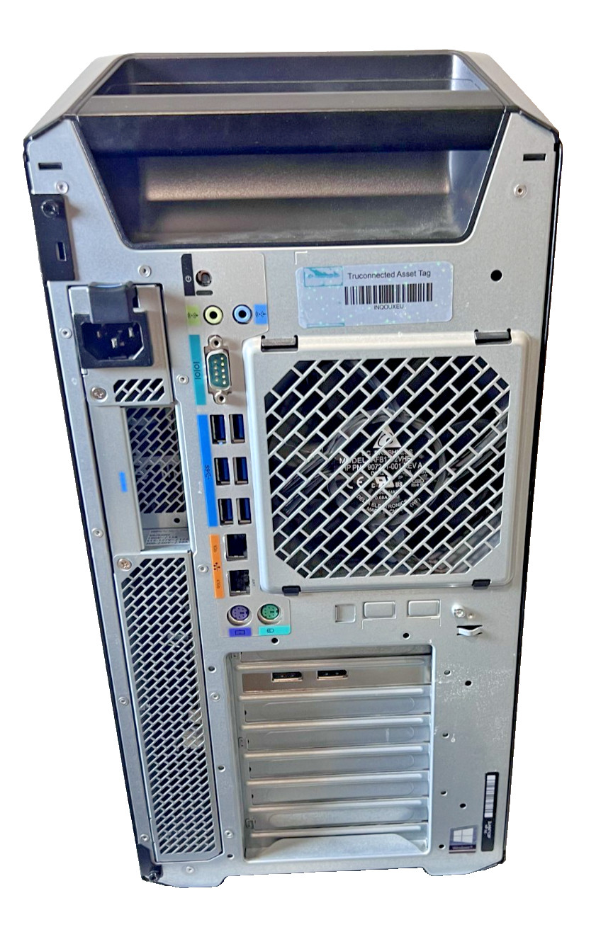 HP Z8 G4 2x Xeon Gold 6128 3.40GHz 64GB RDDR4 2TB SDD Firepro W1200 Win 11 Pro
