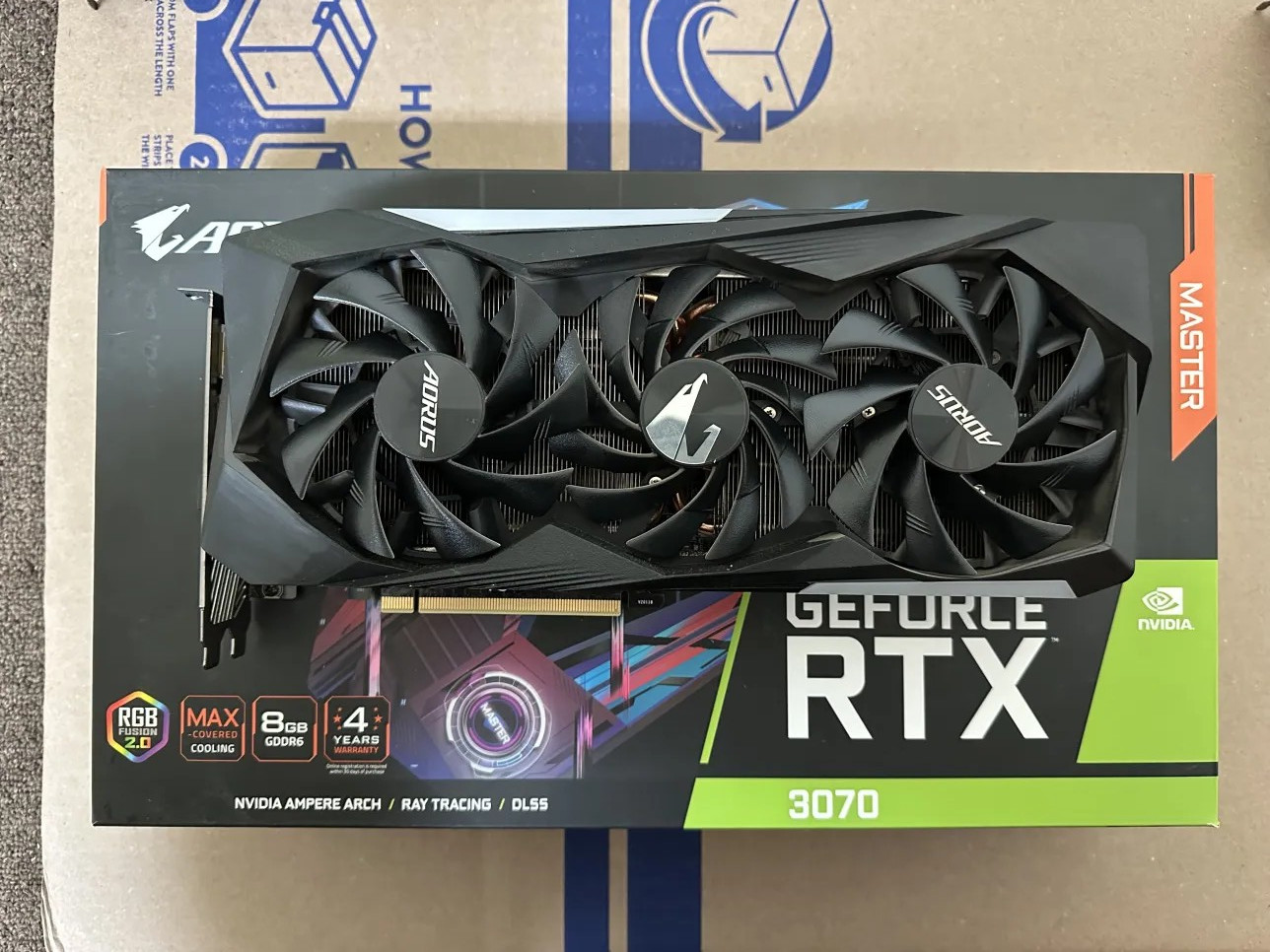 AORUS GeForce RTX 3070 GAMING OC 8G GDDR6 Graphics Card/ Used