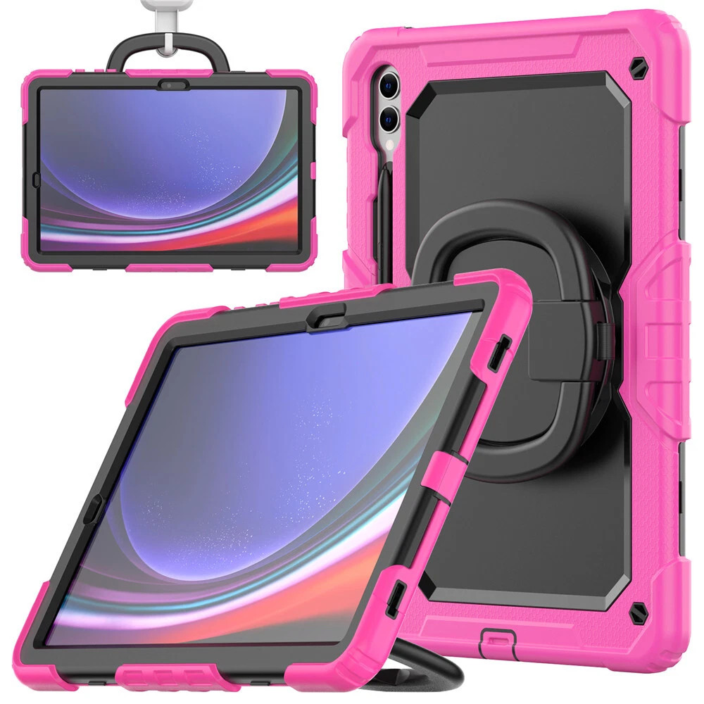 For Samsung Galaxy Tab S10 Ultra S9 Plus Tablet Shockproof Rugged Case Cover