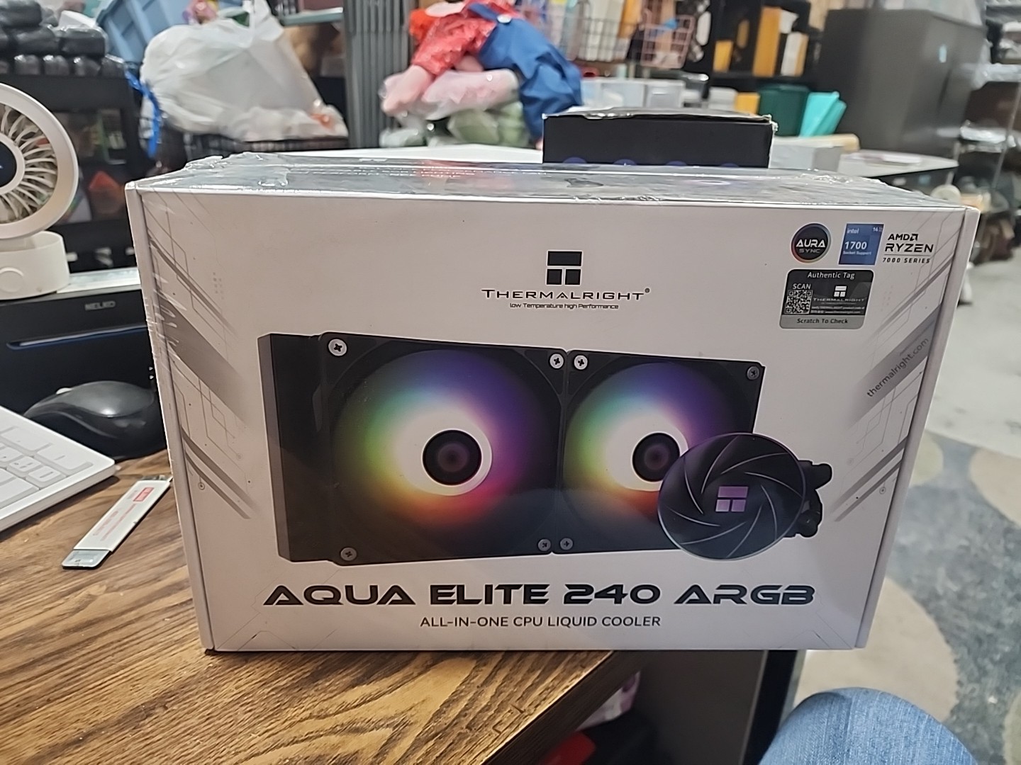 Thermalright Aqua Elite 360 ARGB Liquid CPU Cooler, 3 x 120mm PWM Fans