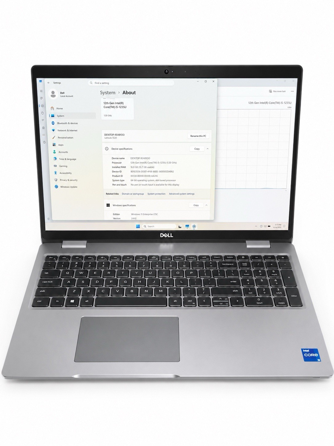 Dell Latitude 5530 15.6″ i5-1235U 16GB RAM 256GB NVME Win11 Pro