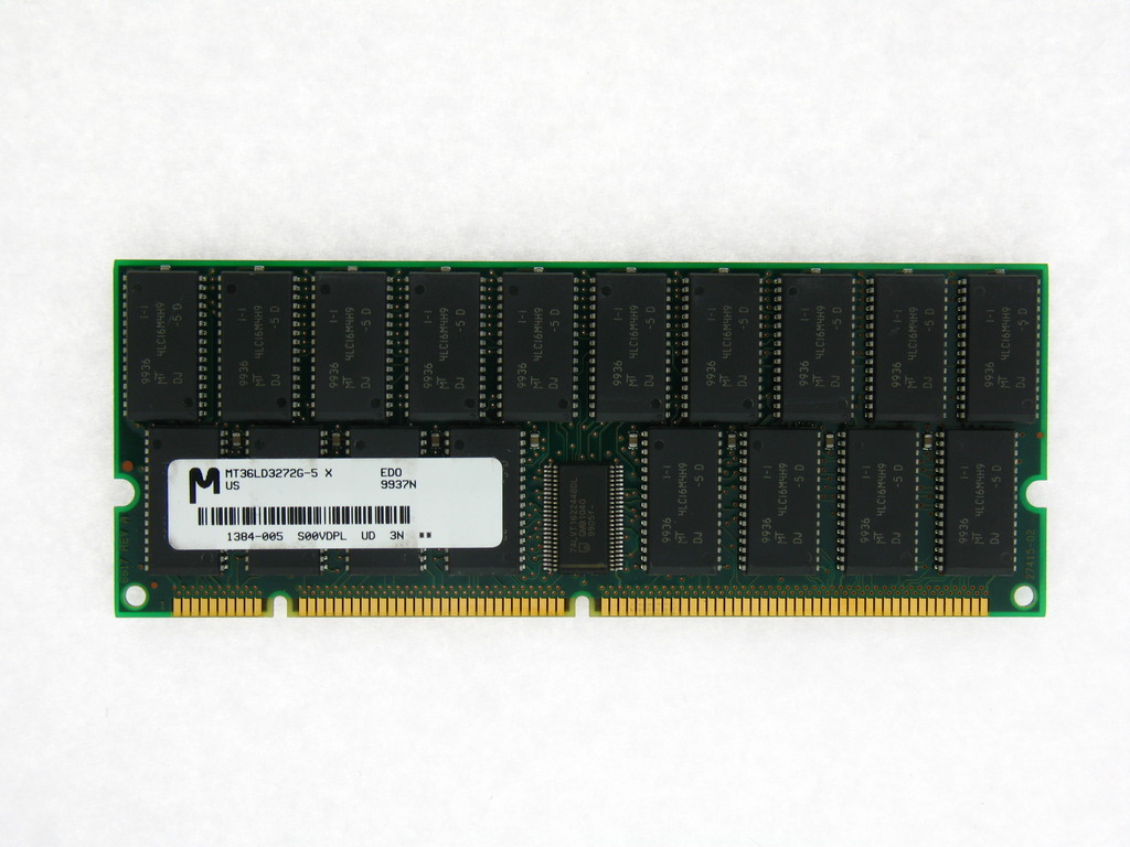 MICRON MT36LD3272G-5X 256MB EDO 50NS DIMM TESTED