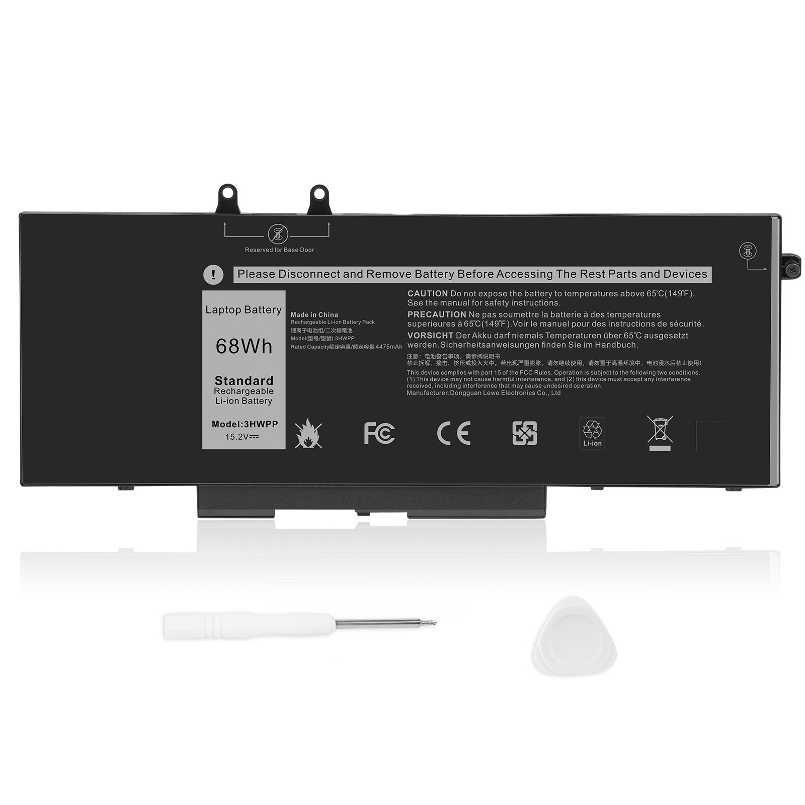 ✅3HWPP /4GVMP BATTERY FOR DELL Latitude 5401 5410 5411 5501 5510 Precision 3541