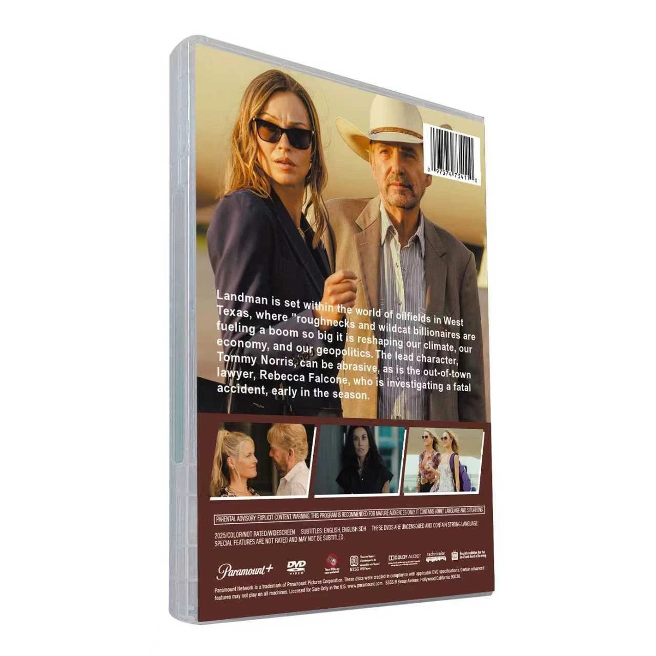 Landman SEASON 2 {DVD, 2025, 3-Disc Box Set}New packaging-Free Shipping