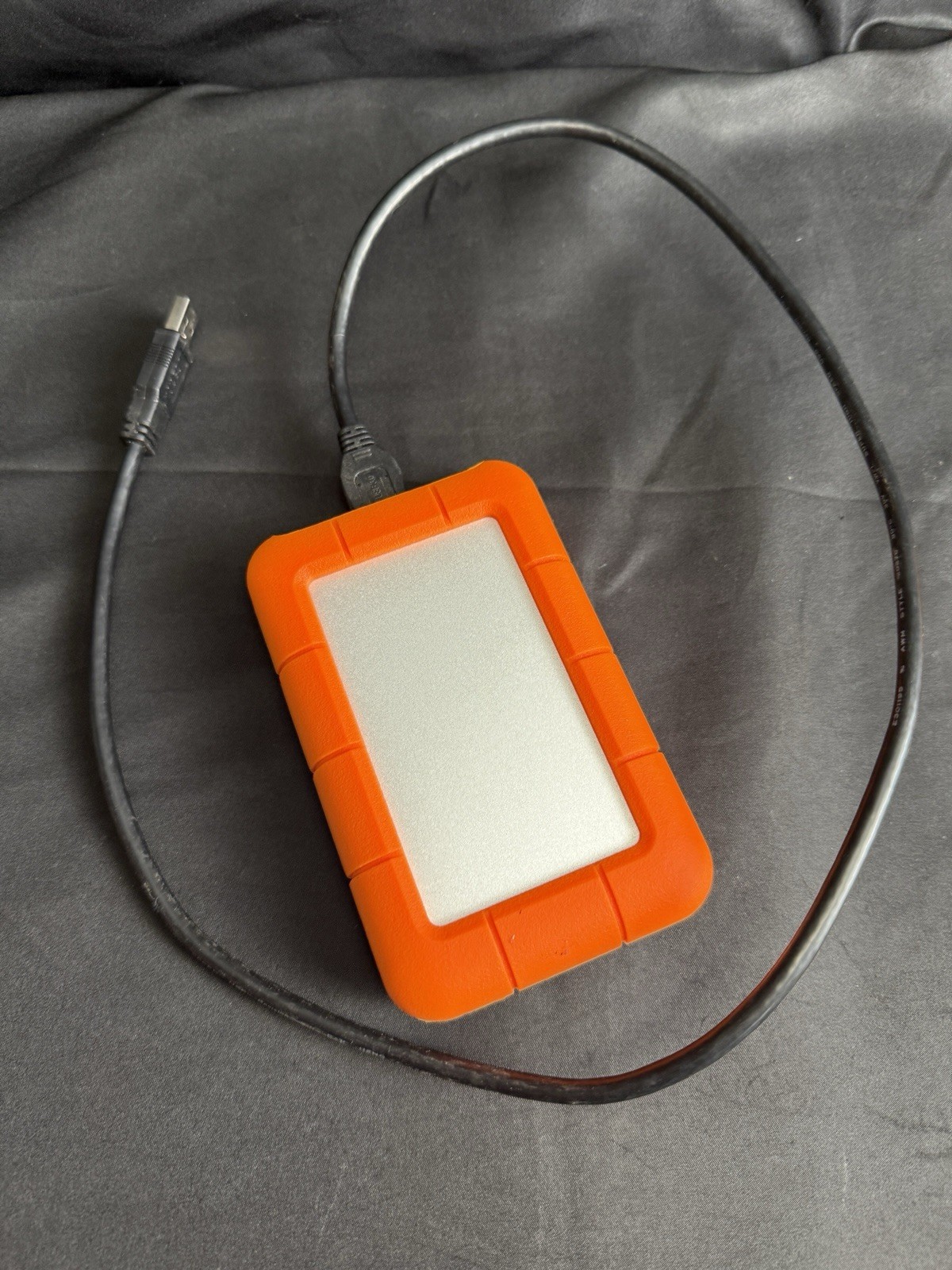 LaCie Rugged 4TB External Hard Drive – USB‑C / USB 3.0 – Shock Resistant